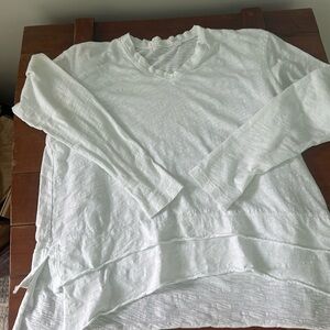 Wilt long sleeved white shirt